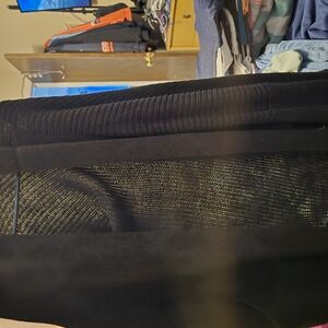 Black Sheer Knit Sweater